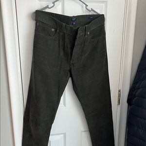 J. Crew Olive Green Corduroy Pants